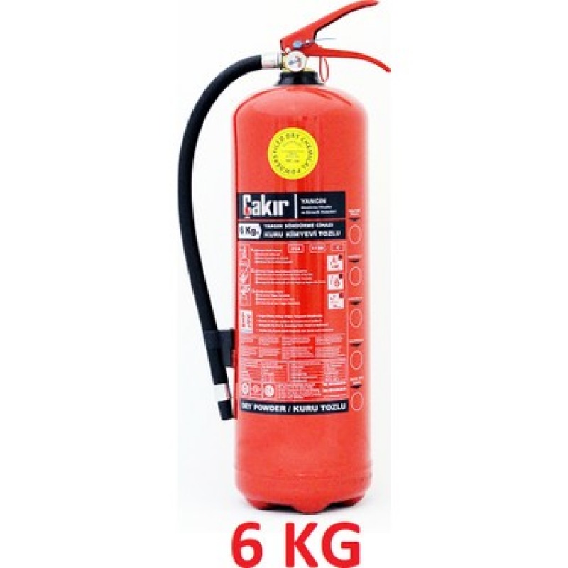 6 kg KKT Yangın Tüpü 