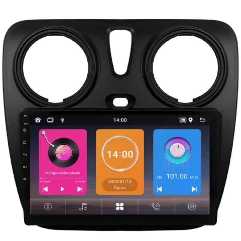 Dacia Dokker Android Multimedya Sistemi (2013-2020) 