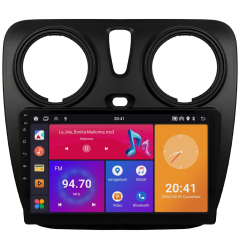 Dacia Dokker Android Multimedya Sistemi (2013-2020)