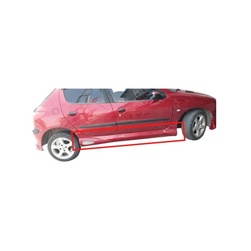 206 5 Kapı Büyük Marşpiyel Boyalı