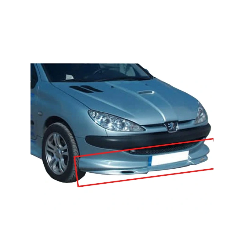 206 Makyajlı Kasa Ön Tampon Eki Boyalı