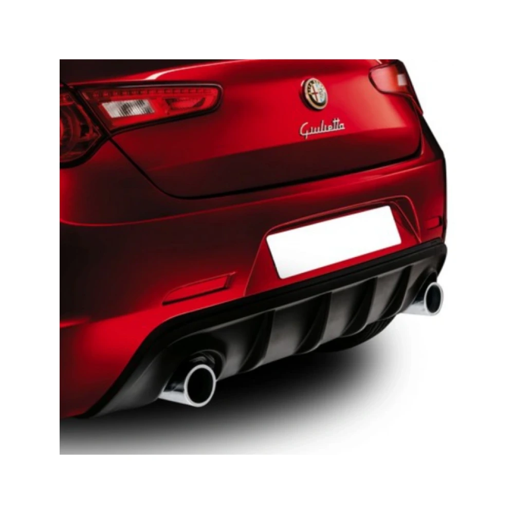 Alfa Romea Gıulıetta Çift Çıkışlı Difüzör Parlak Siyah
