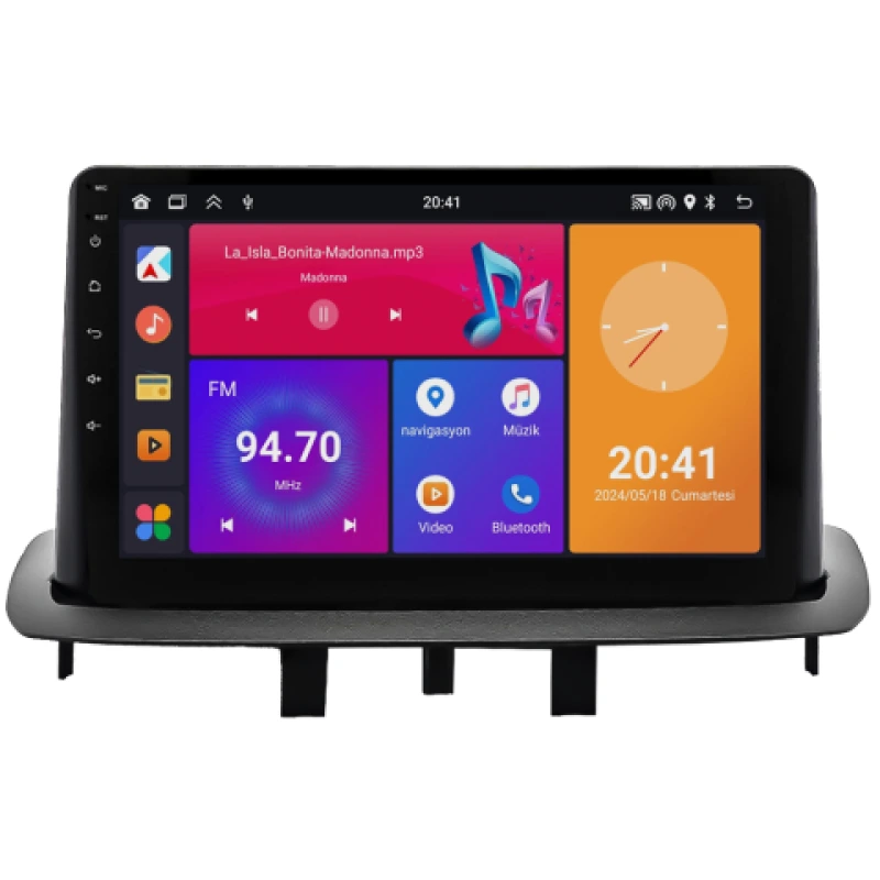 Renault Megane 3 Android Multimedya Sistemi (2010-2015) 