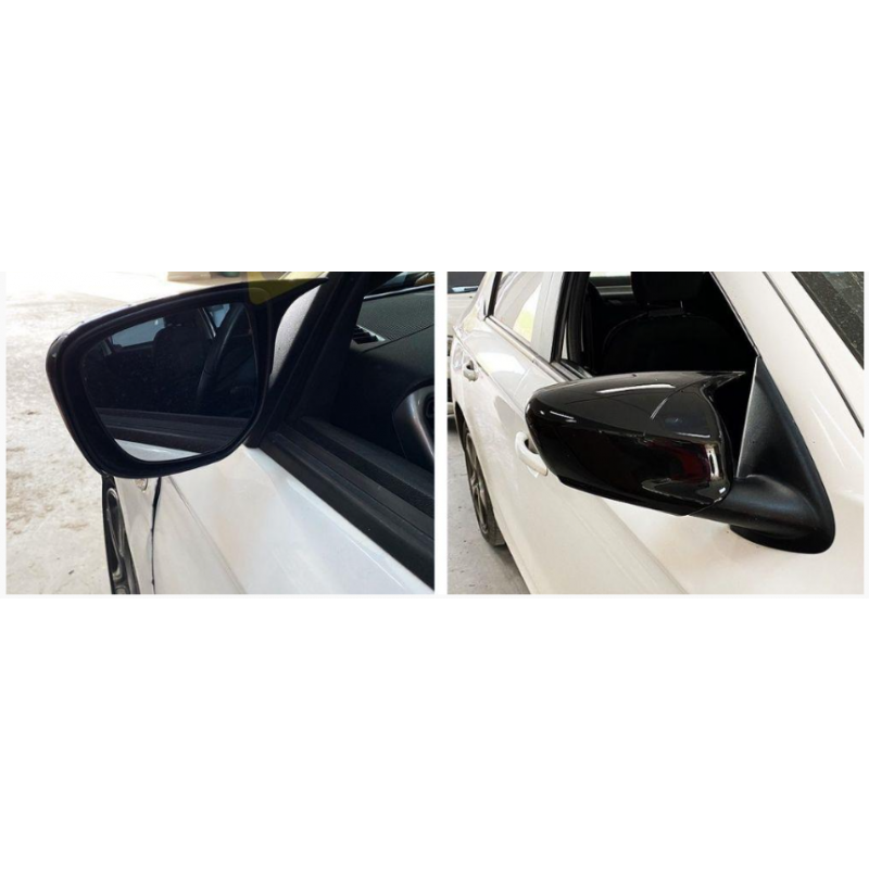 Peugeot 301 Batman Ayna Kapağı Piano Black