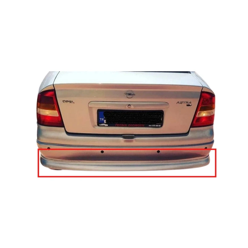 Astra G Sedan Arka Tampon Eki Boyalı