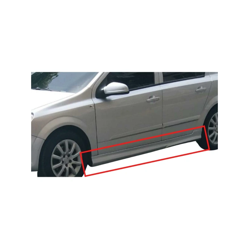 Astra H Sedan Marşpiyel Boyalı