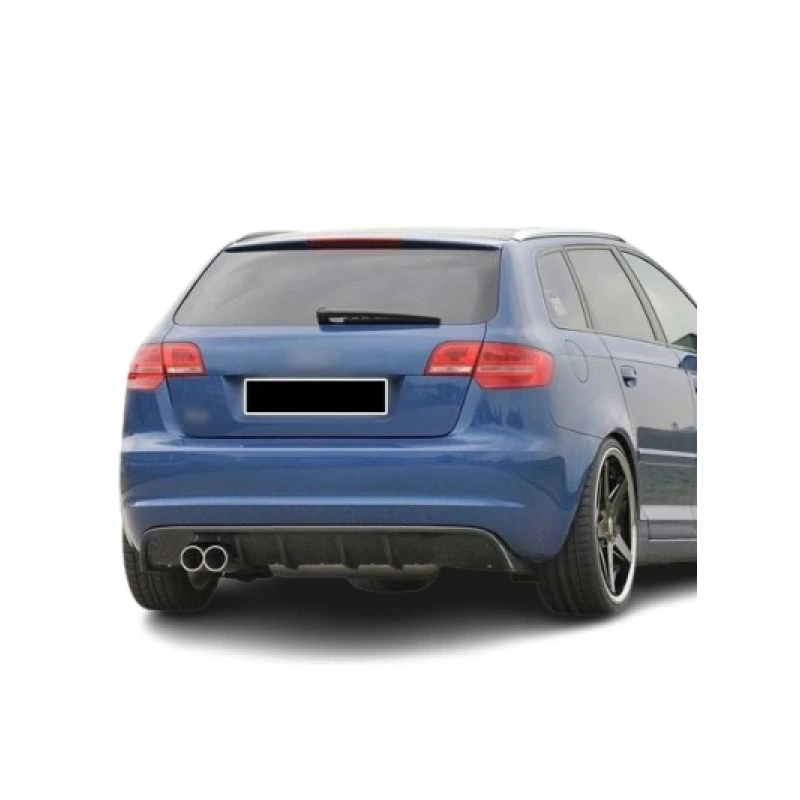 Audi A3 8p (2008-2010) Arka Tampon - Difüzör (plastik)