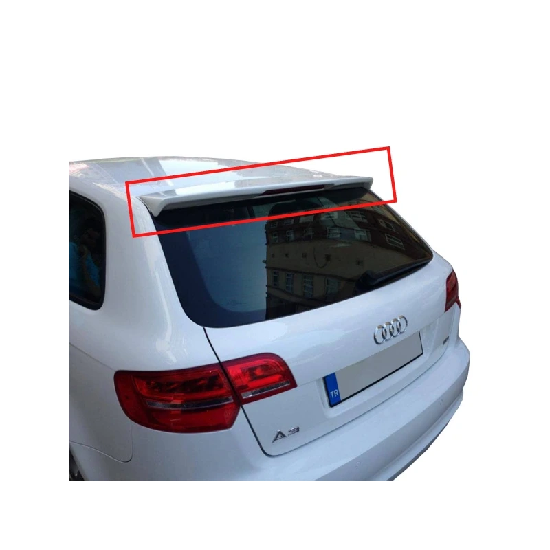 Audi A3 Hb 2006-2012 Spoiler Boyalı
