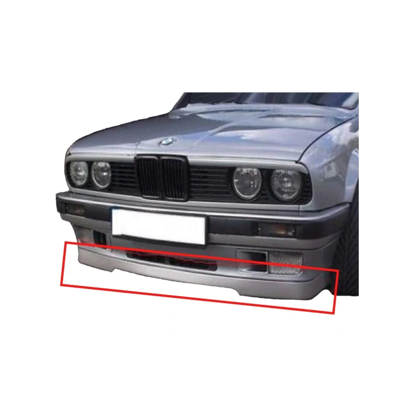 Bmw E30 Ön Tampon Altı Lip Boyalı