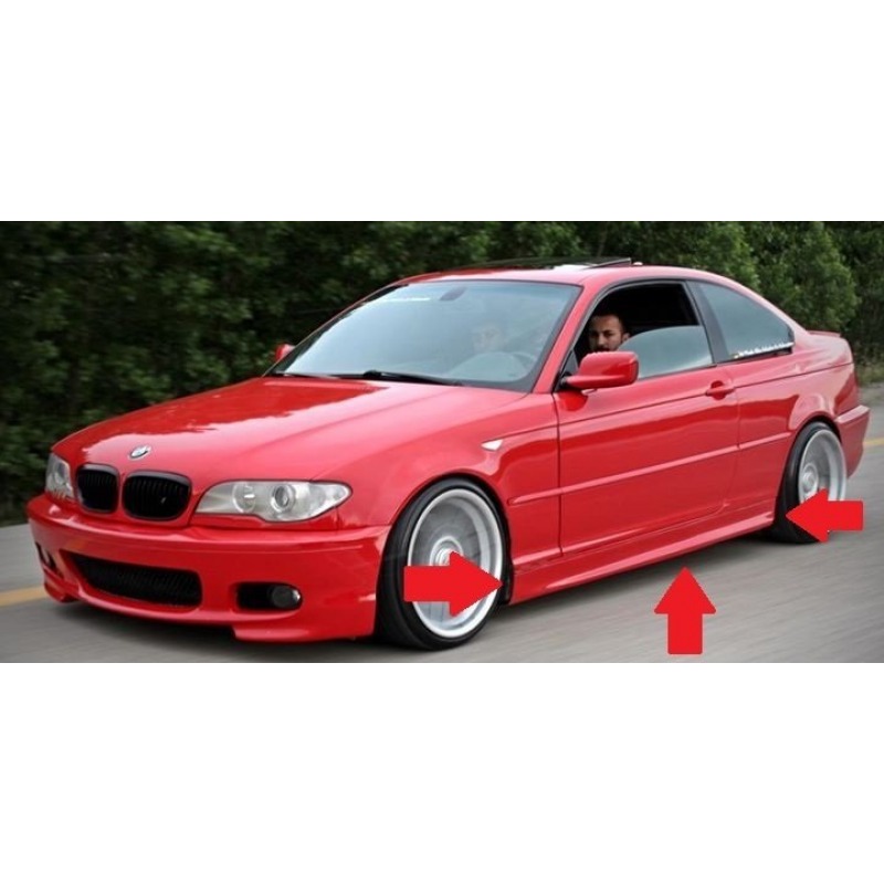 Bmw E46 Marşpiyel Boyalı