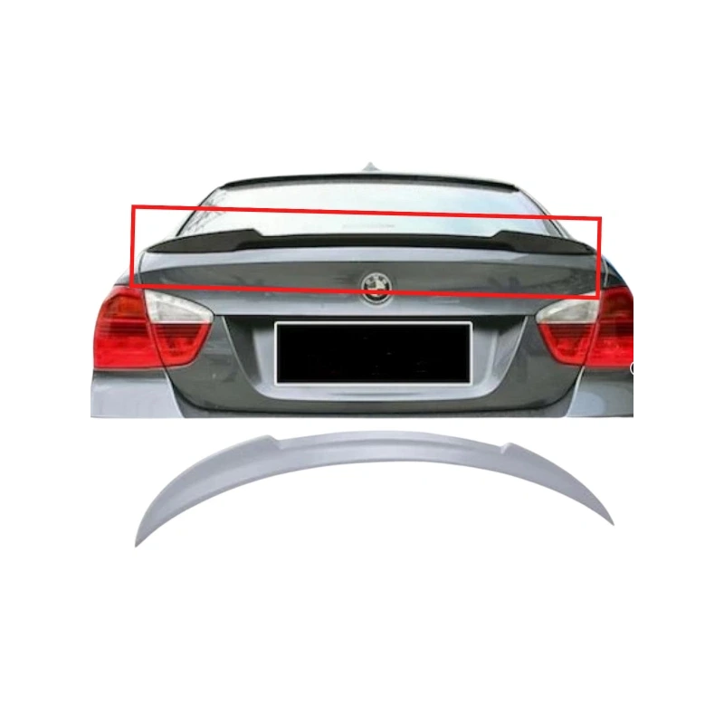 Bmw E90 Yarasa Spoiler Boyalı