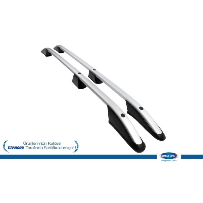 Citroen Berlingo 2 Elegance Tavan Çıtası Alüminyum Kısa Şase 2008-2018 Arası