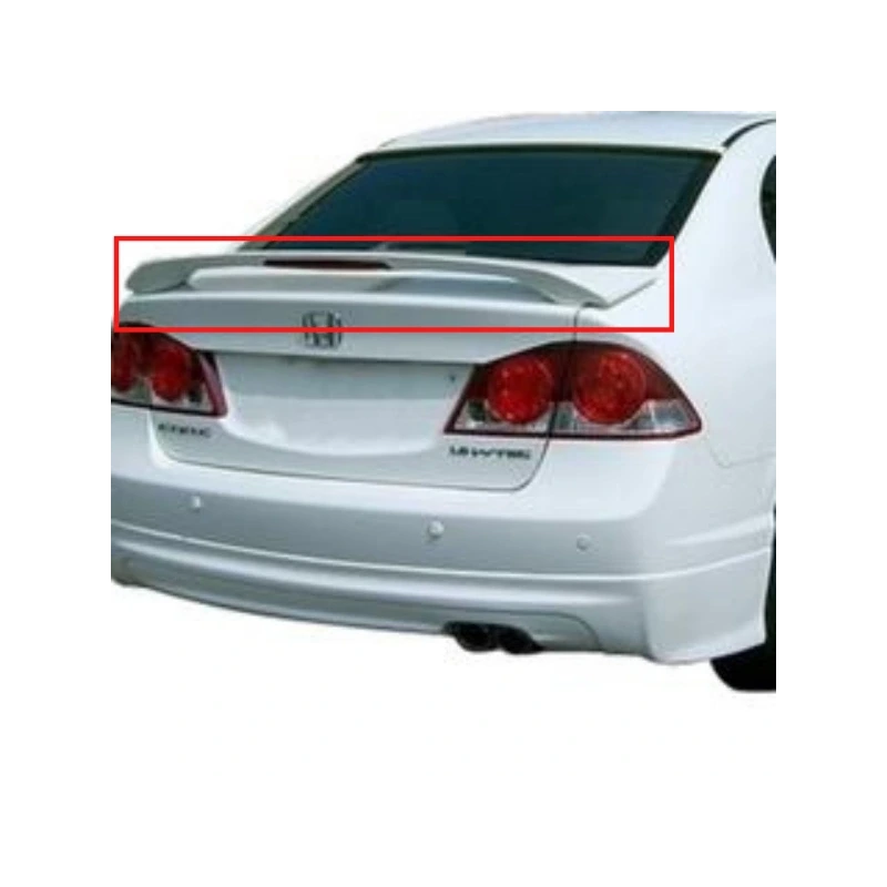 Civic Fd6 Işıklı Spoiler Boyalı