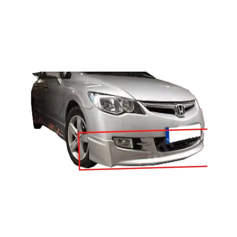 Civic Fd6 Makyajsız Kasa Ön Tampon Eki Boyalı