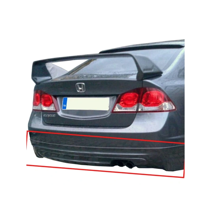 Civic Fd6 Mügen Arka Tampon Eki Boyalı