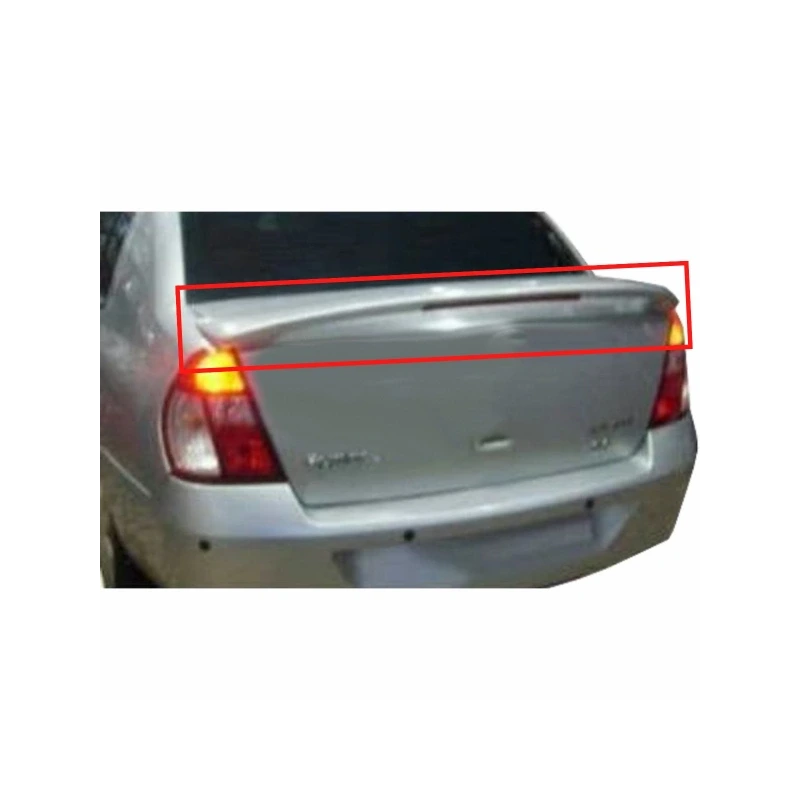 Clio 2 Sedan Işıklı Spoiler Boyalı