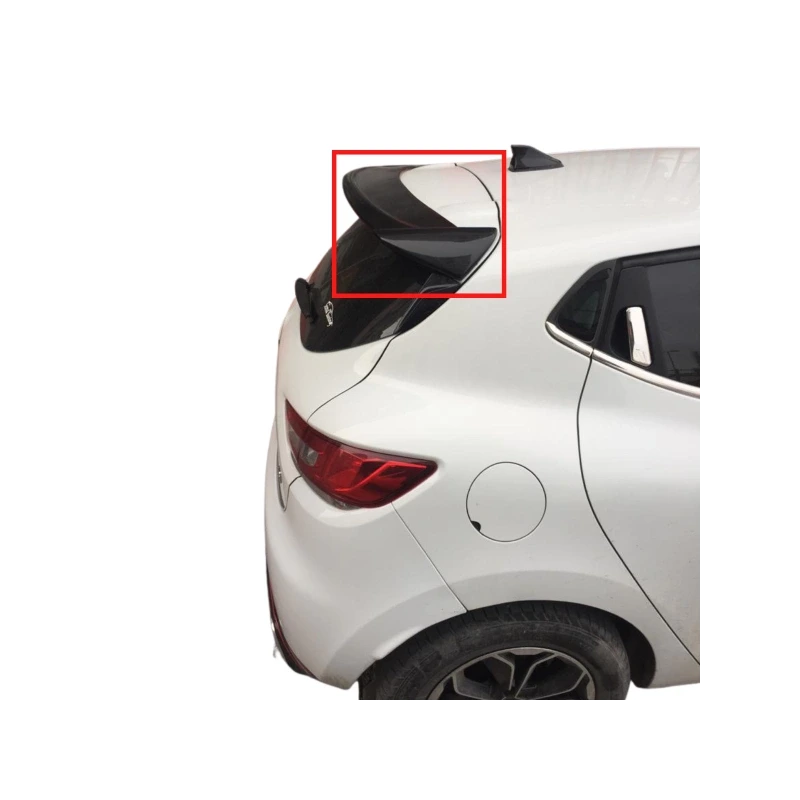 Clio 4 Fiber Anatomik Spoiler Boyalı