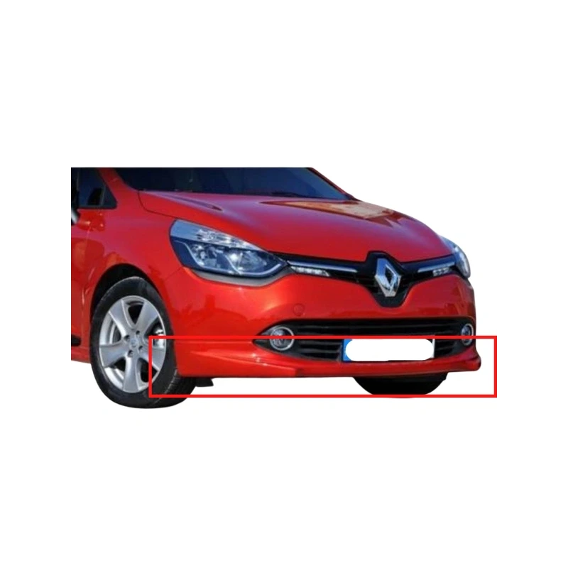 Clio 4 Makyajsız Kasa Ön Tampon Eki Boyalı