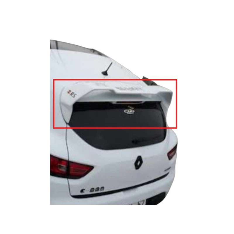 Clio 4 Rs Spoiler Boyalı