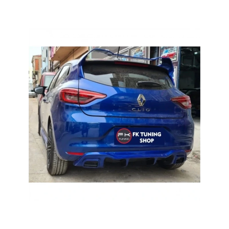 Clio 5 Rs Spoiler Boyalı