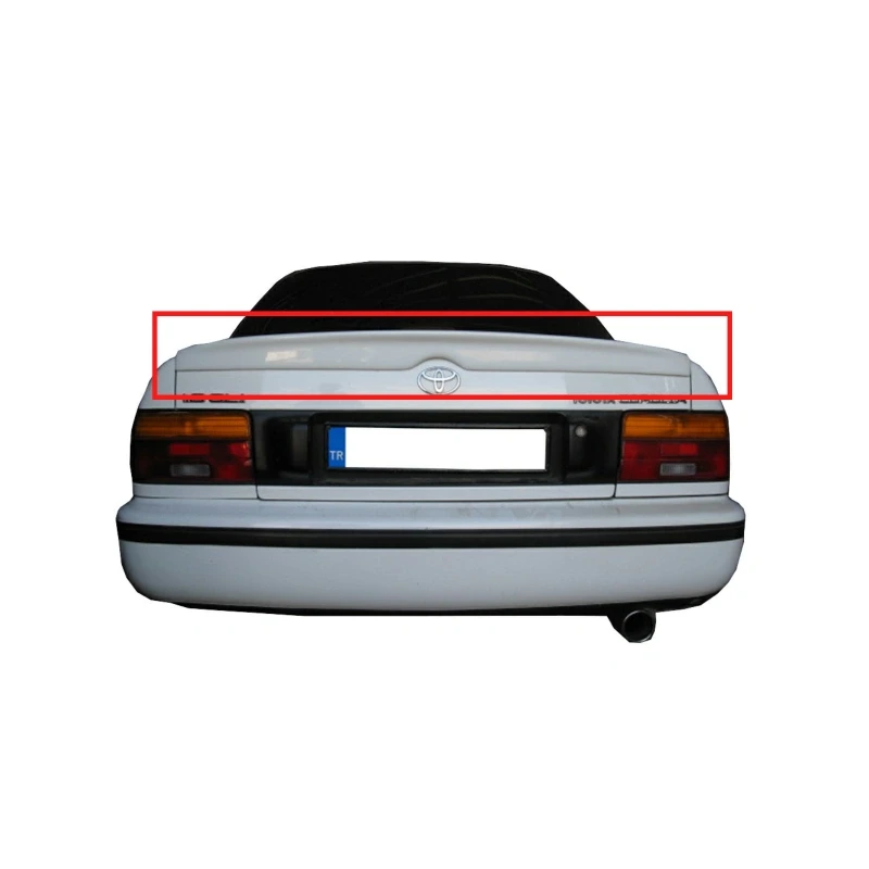 Corolla Efsane Kasa Anatomik Spoiler Boyalı