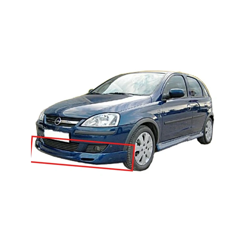 Corsa C Makyajlı Kasa Ön Tampon Eki Boyalı