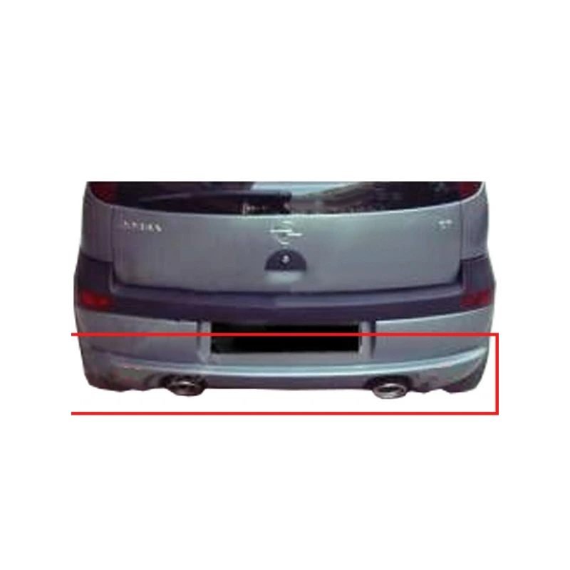 Corsa C Makyajsız Kasa Arka Tampon Eki Boyalı