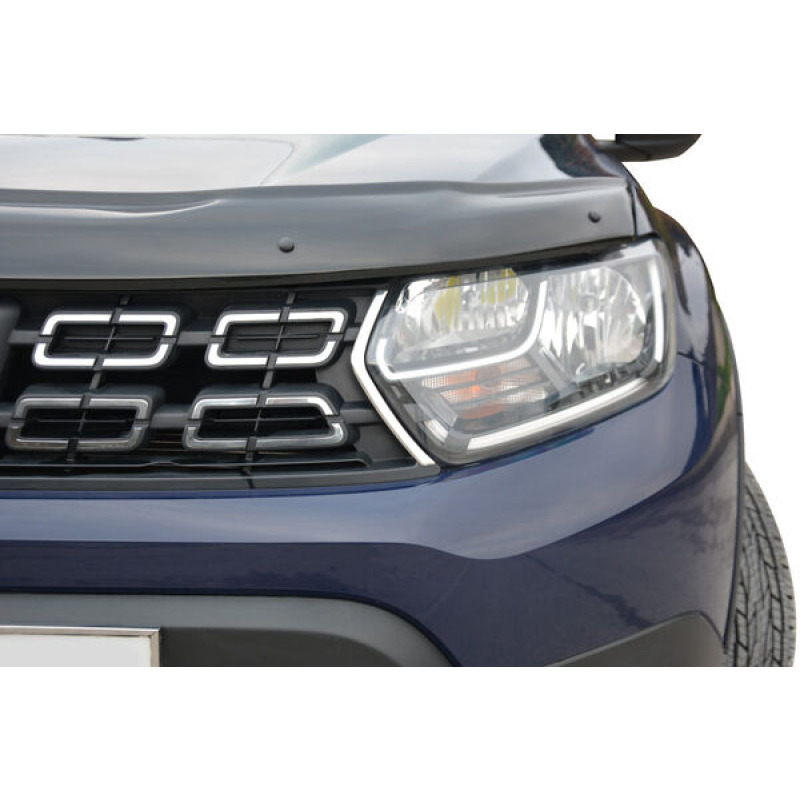 Dacia Duster Krom Ön Panjur Çıtası 2 Parça 2018-2024 Arası