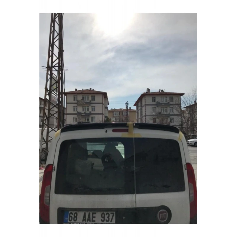 Doblo 3 Çift Kapı Spoiler Kulaksız Model Boyalı