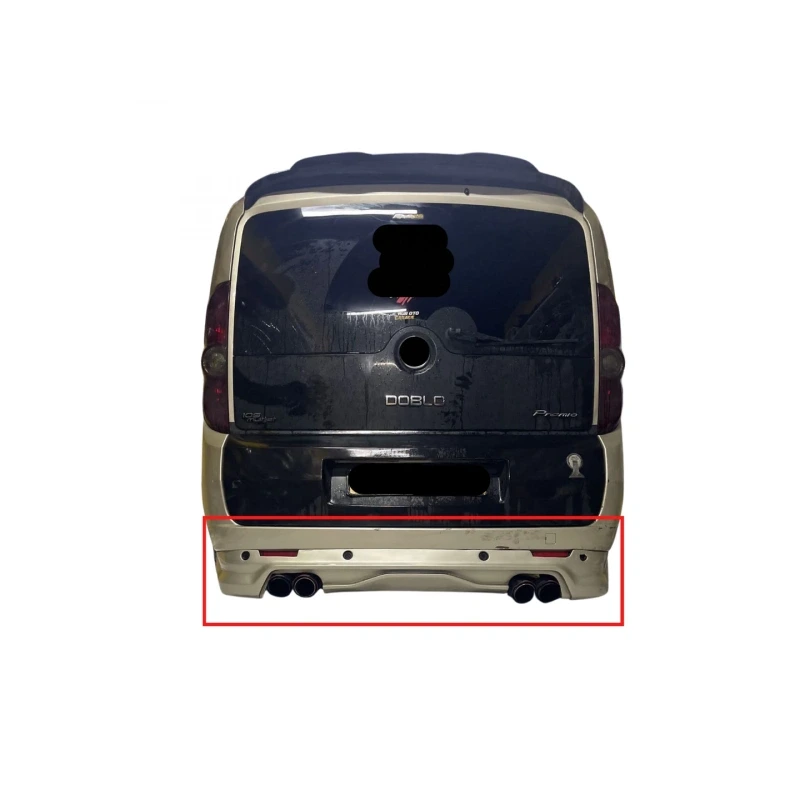 Doblo 4 Arka Tampon Eki Boyalı (trekkıng Olmaz)