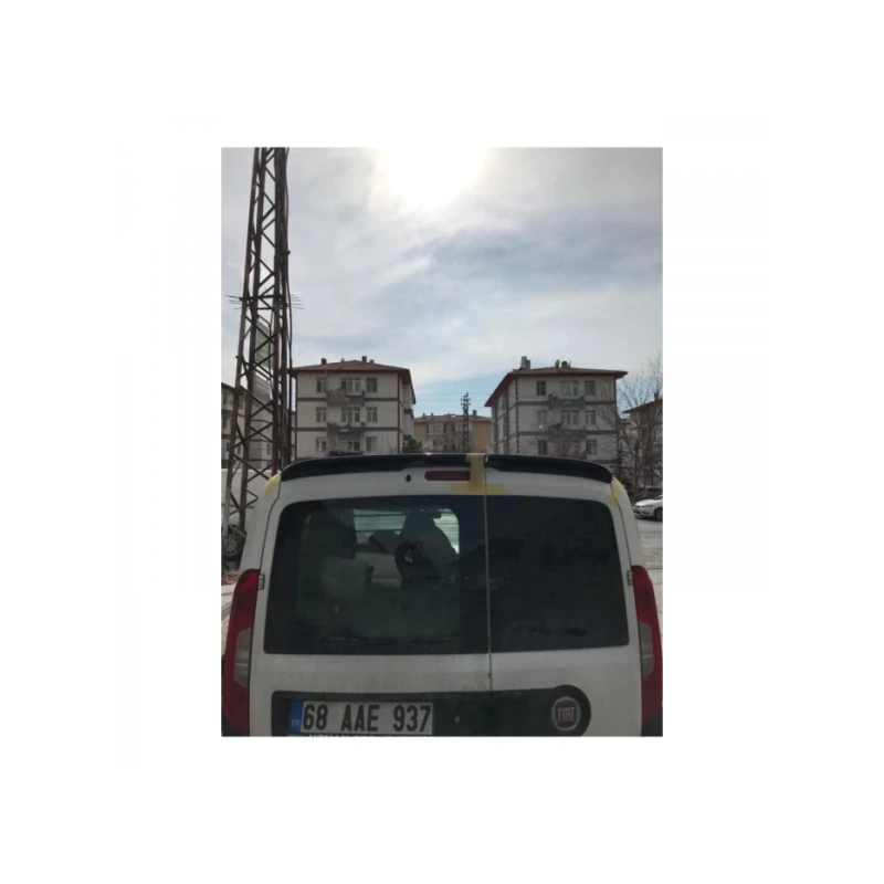 Doblo 4 Çift Kapı Kulaksız Model Spoiler Boyalı