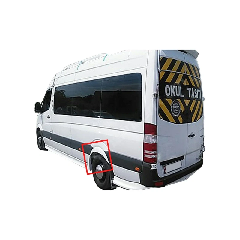 Ducato 3-4 Çamurluk Ağzı Beyaz