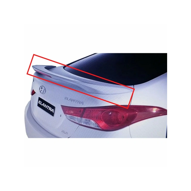 Elantra 2009-2015 Işıklı Spoiler Boyalı