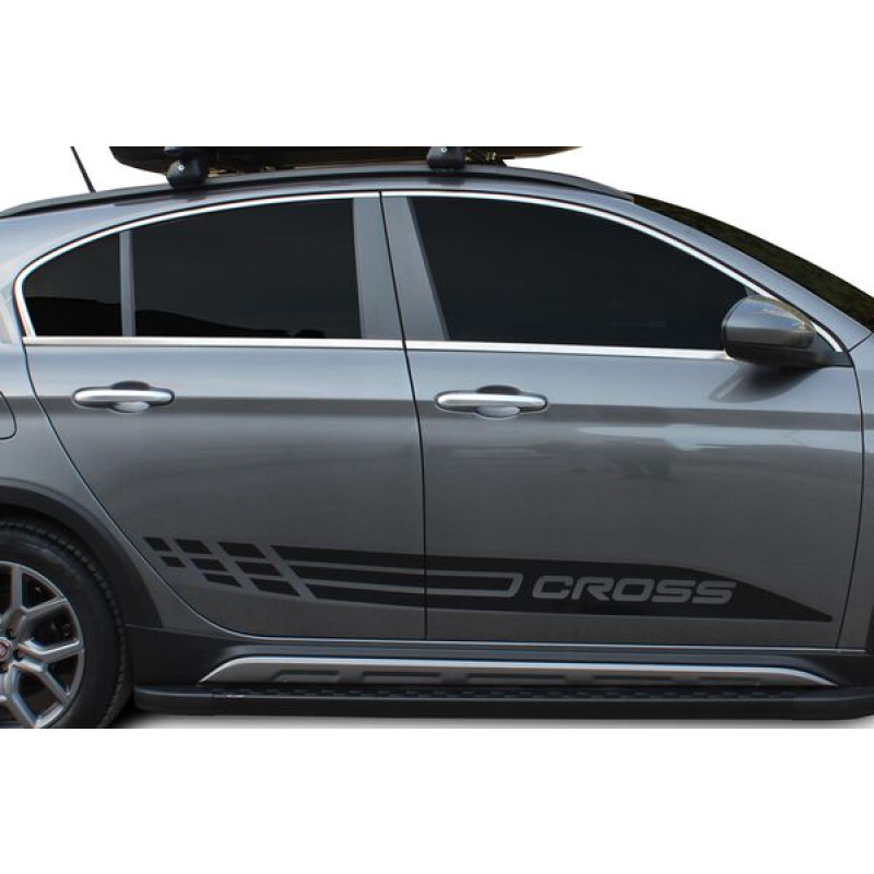 Fiat Egea Cross Krom Cam Çerçevesi 8 Parça 2020 ve Sonrası