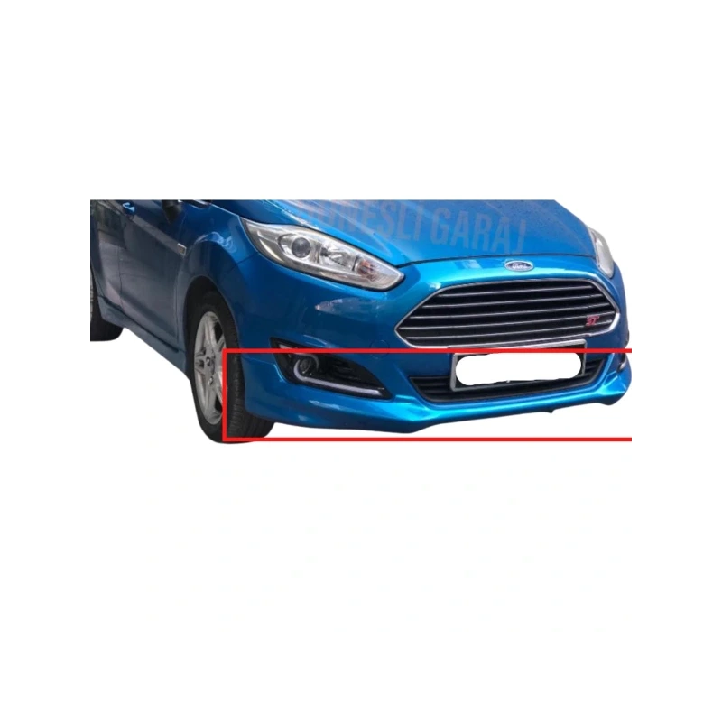 Fiesta 2013-2017 Makyajlı Kasa Ön Tampon Eki Boyalı