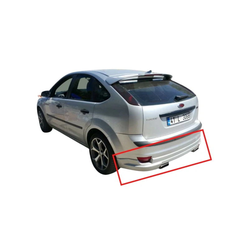 Focus 2 Hb Makyajsız Kasa Arka Tampon Eki Boyalı