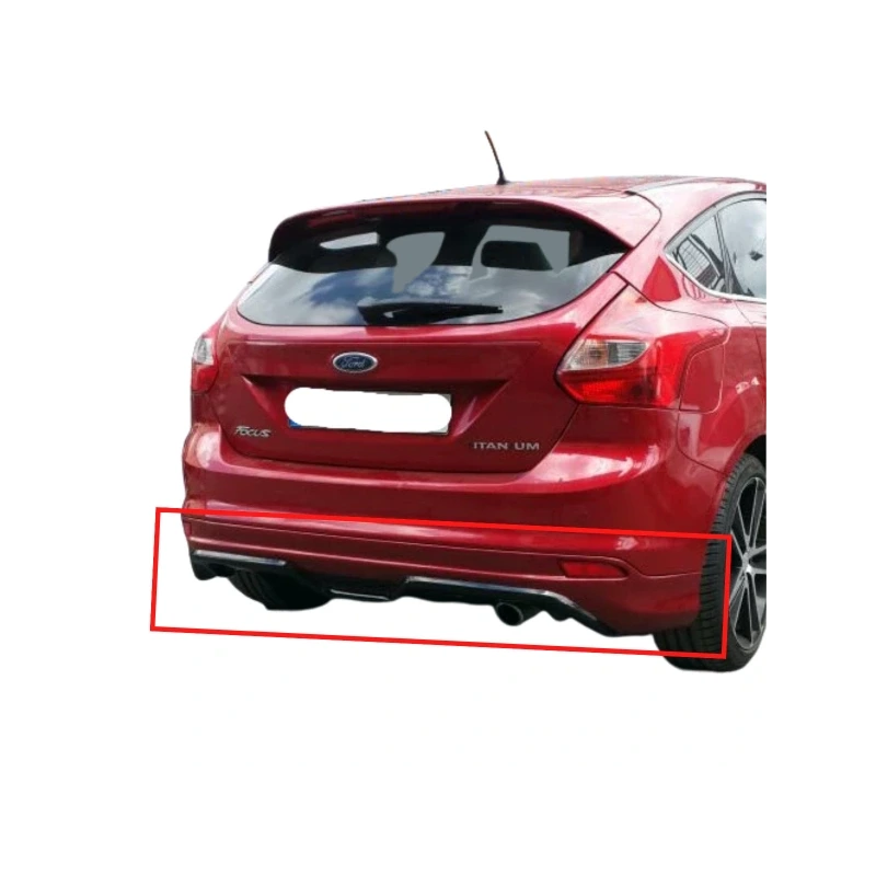 Focus 3 Hb Makyajsız Kasa Arka Tampon Eki Boyalı