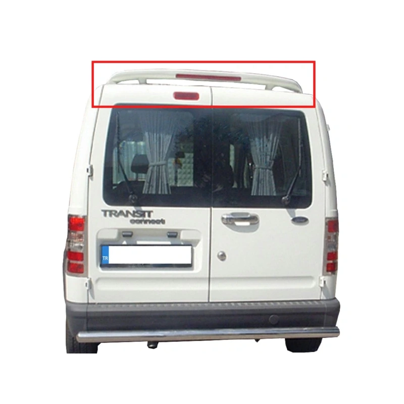 Ford Connect Işıklı Tavan Spoiler Boyalı