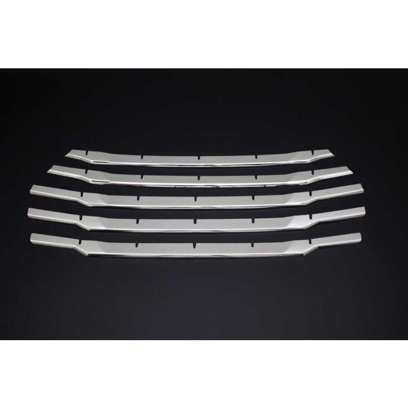 Ford Courier Krom Ön Panjur 5 Parça 2018-2023 Arası