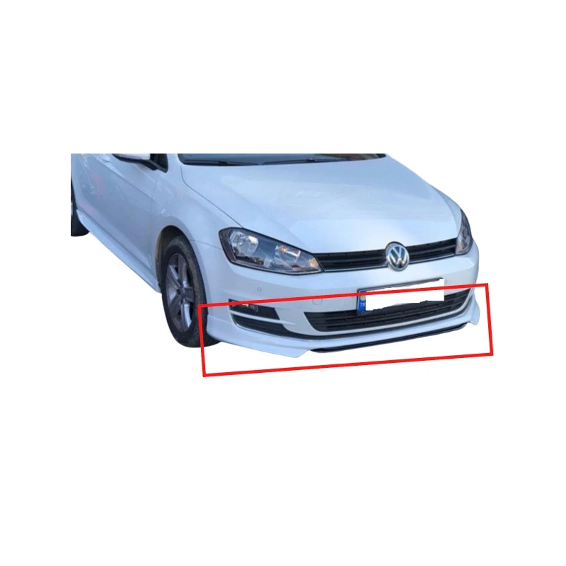 Golf 7 - 7.5 Ön Tampon Eki Boyalı