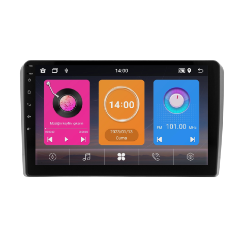 Audi A3 Android Multimedya Sistemi (2005-2012)