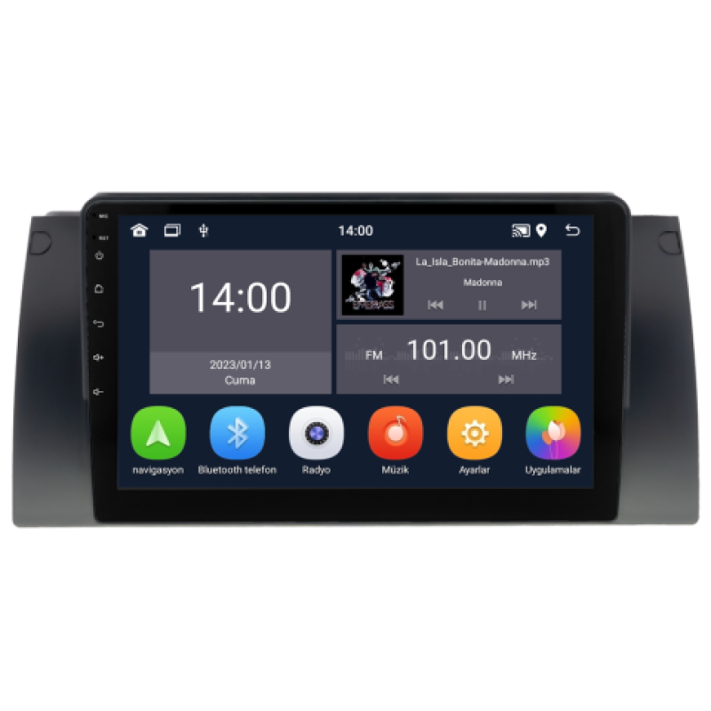 BMW 5 Serisi E39 Android Multimedya Sistemi (1996-2004)