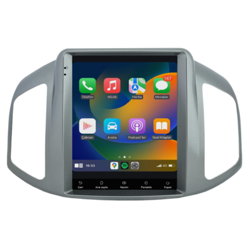 Chevrolet Captiva Android Multimedya Sistemi (2012-2015)