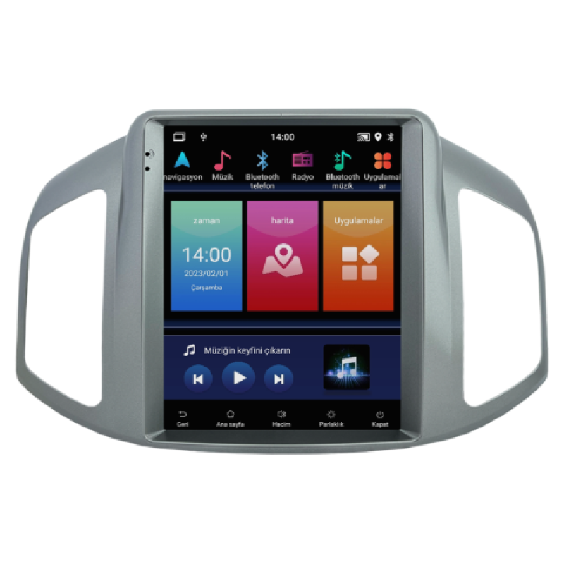 Chevrolet Captiva Android Multimedya Sistemi (2012-2015) 