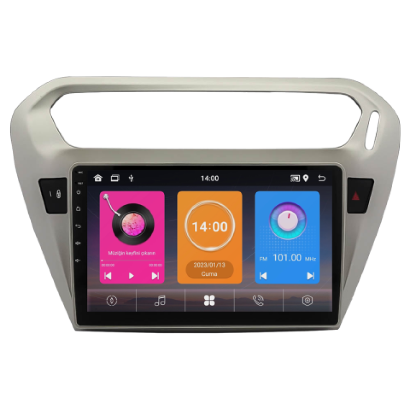 Citroen C-Elysee Android Multimedya Sistemi (2012-2024)