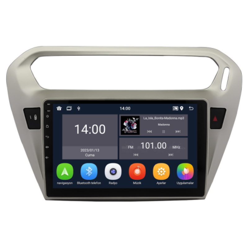 Citroen C-Elysee Android Multimedya Sistemi (2012-2024)