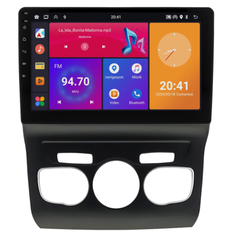 Citroen C4 Android Multimedya Sistemi (2011-2019)