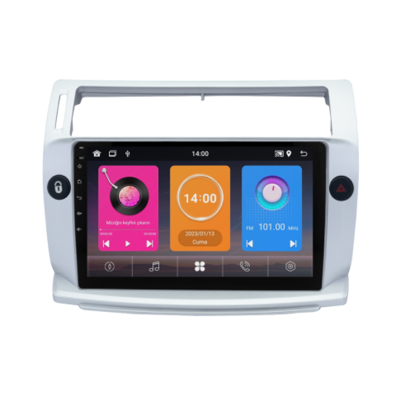 Citroen C4 Android Multimedya Sistemi (2005-2011)