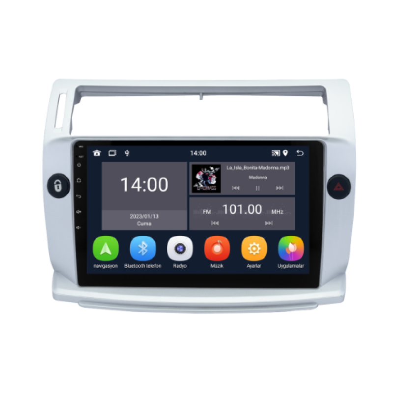 Citroen C4 Android Multimedya Sistemi (2005-2011)
