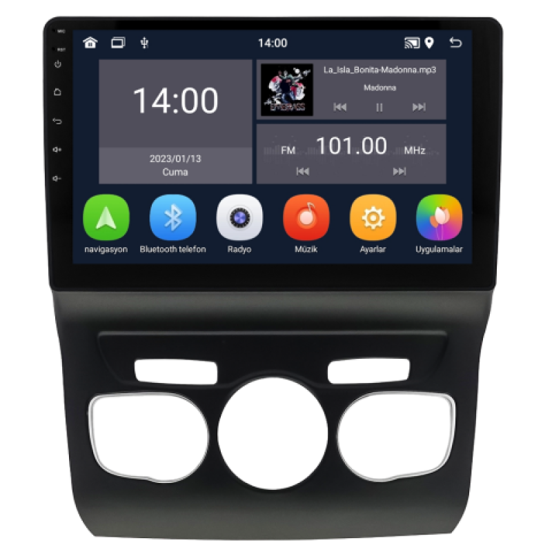 Citroen C4 Android Multimedya Sistemi (2011-2019)